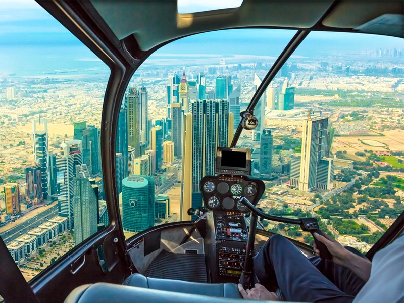 Dubai Helicopter Tour - Aerial View of the City