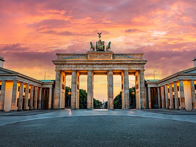 Panoramic view of Germany's historic landscapes and architectural wonders